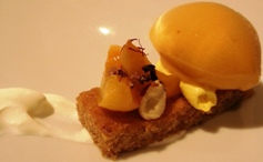 Dulce creación por Restaurante Coure